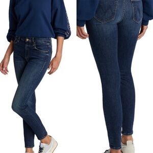 MOTHER High Waisted Looker Crop in Bake Sale Brawl size 26